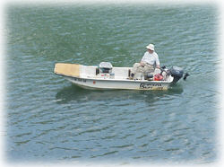Fishing is one popular activity, and boaters are often seen
