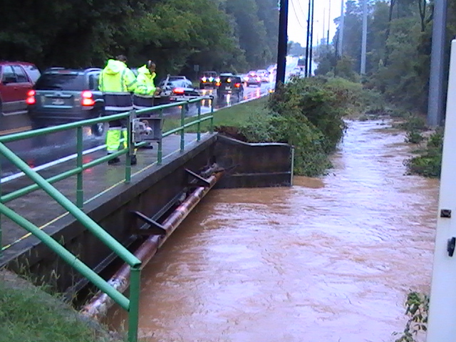 South Atlantic Water Science Center - Georgia hydrologists measuring streamflow.