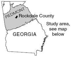 Map of the study area